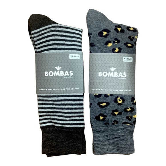 Bombas Underwear & Socks Bombas New Dress Socks 2 Pair Size M